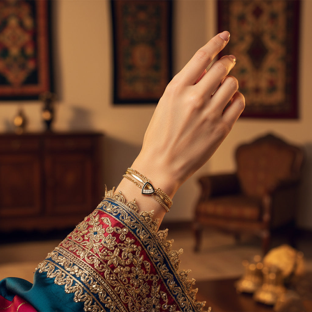 Stylish Bracelet With Gift Box